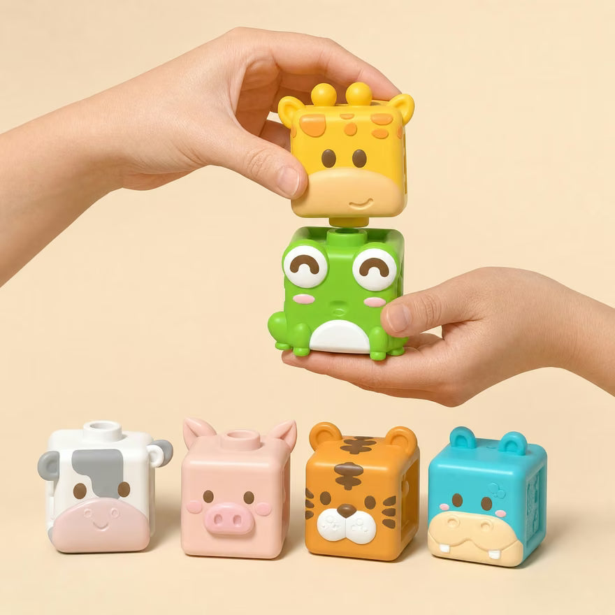 Les Cubes Rigolos : à empiler