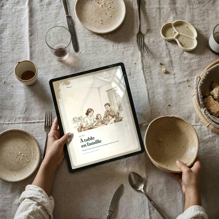 À table en famille