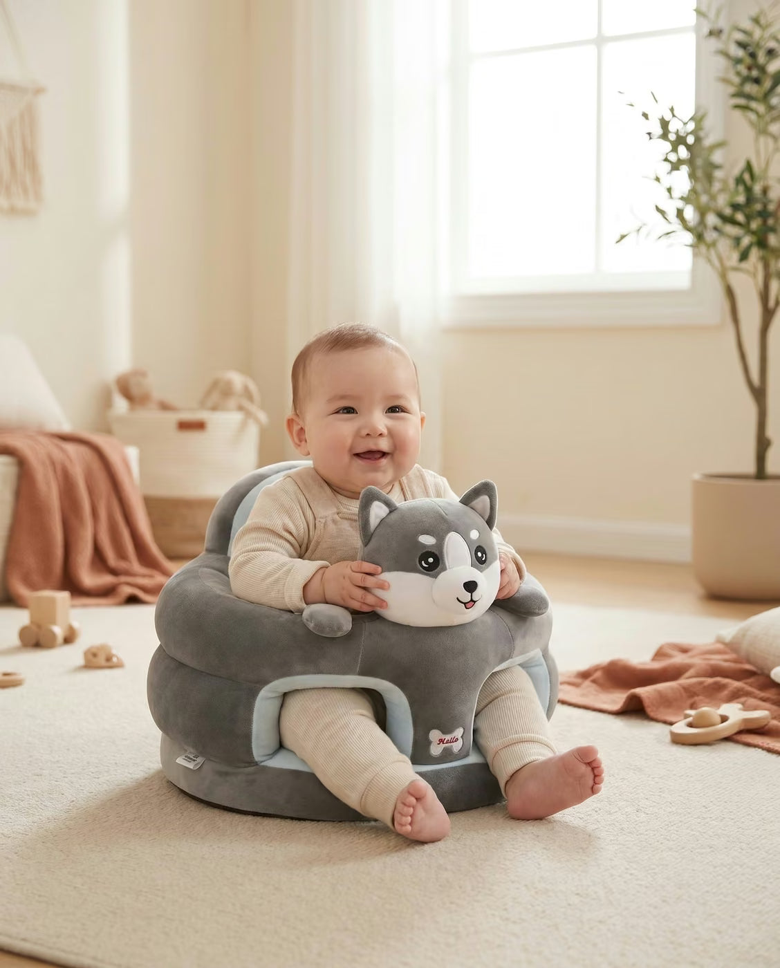 Transat peluche pour bébé