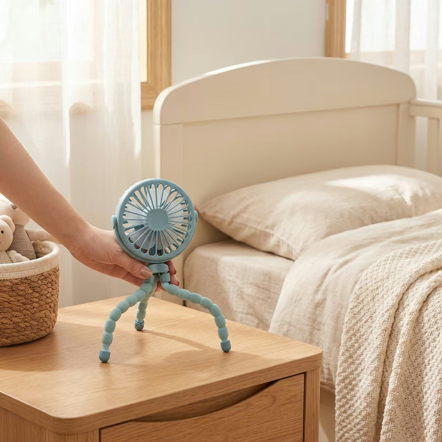 Poser le ventilateur en trépied
